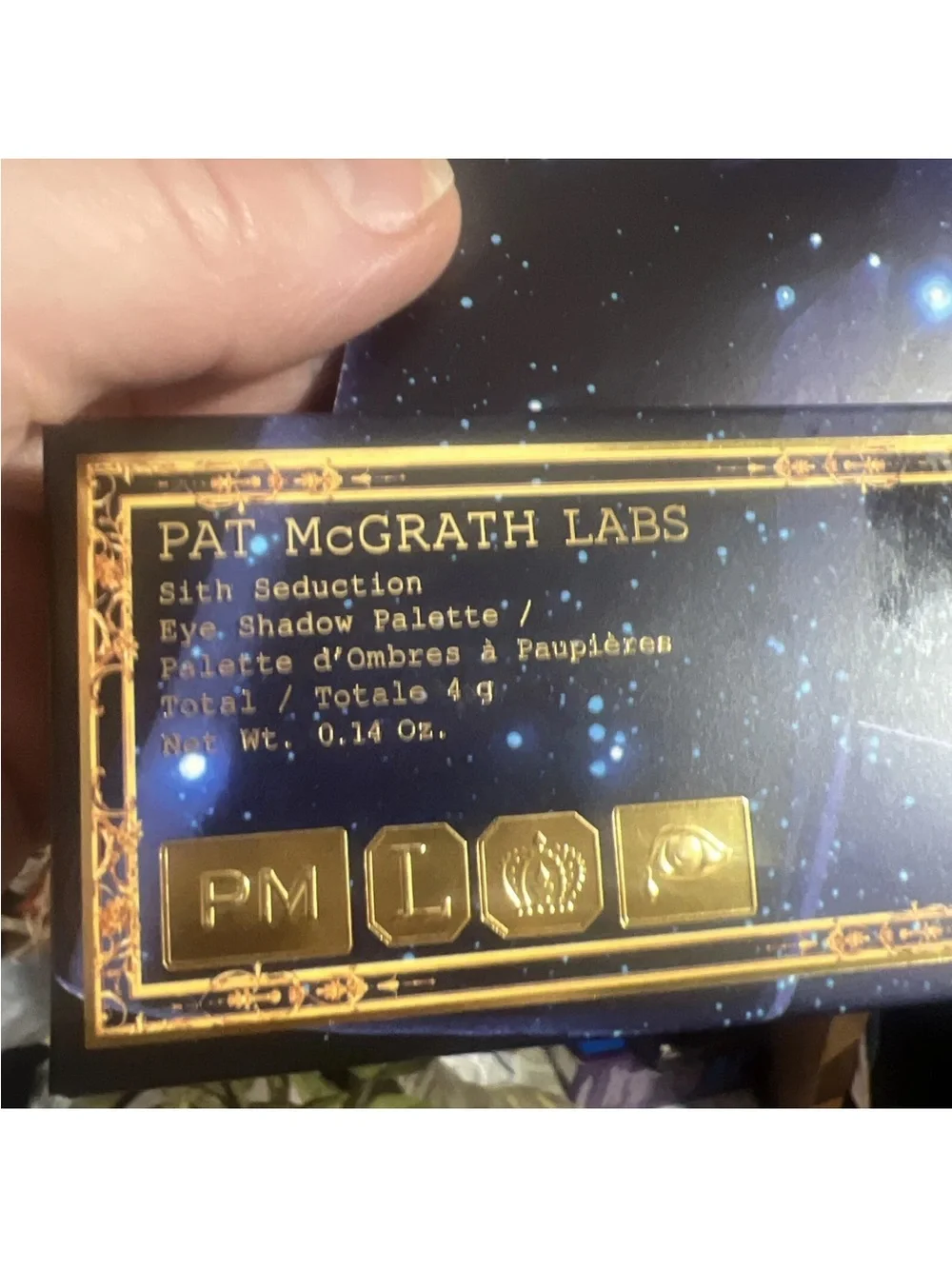 Pat McGrath Star Wars Sith Seduction Eyeshadow palette, Limited Edition